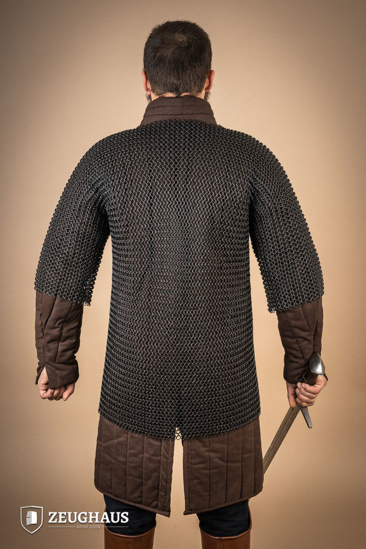 Chainmail Haubergeon Roundring 10mm Burnished - Which Mark