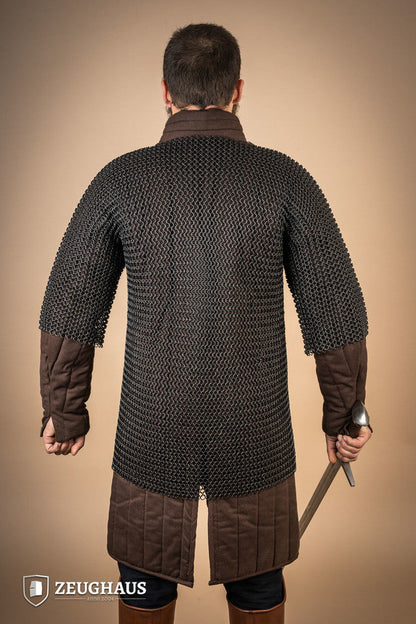 Chainmail Haubergeon Roundring 10mm Burnished - Which Mark