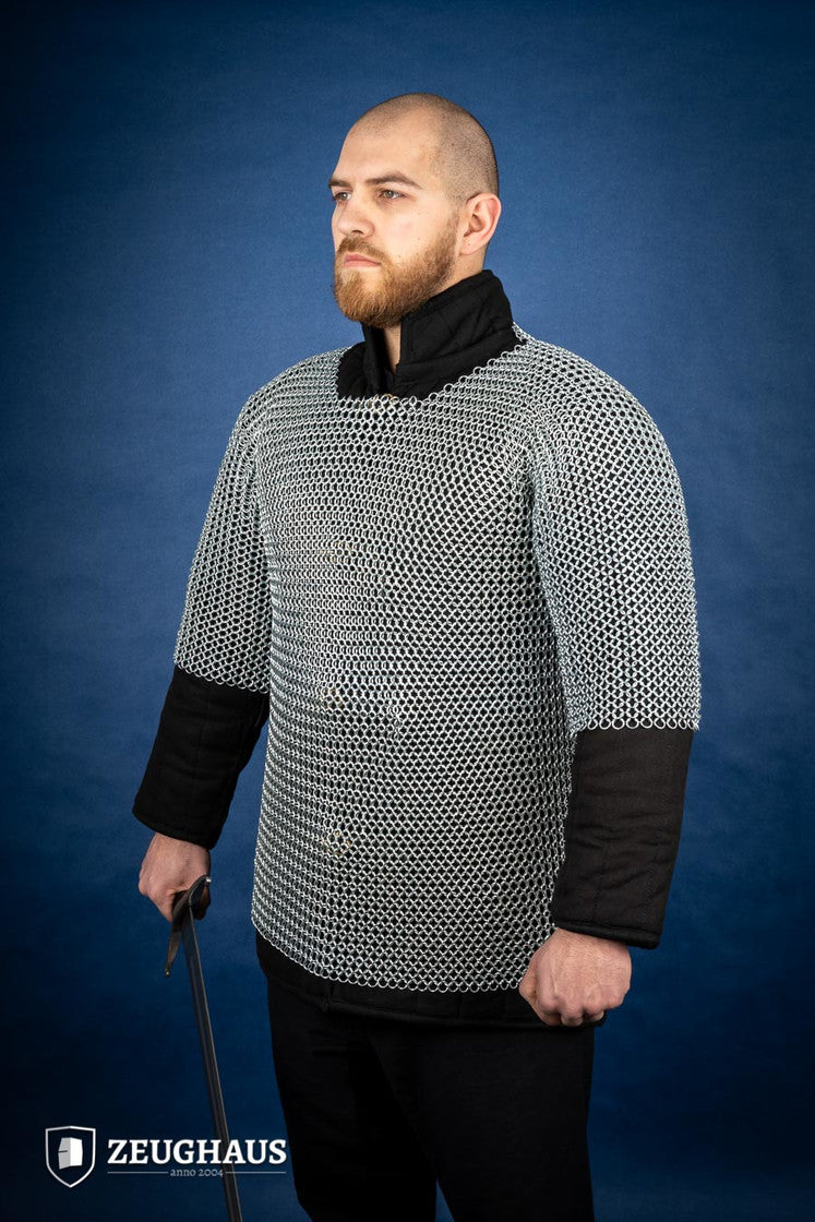 Chainmail Haubergeon Roundring 10mm Galvanized - Which Mark