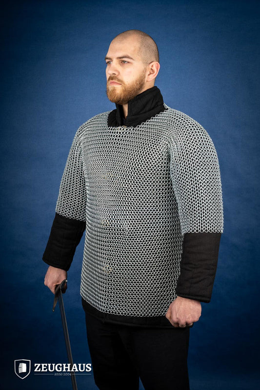 Chainmail Haubergeon Roundring 10mm Galvanized - Which Mark