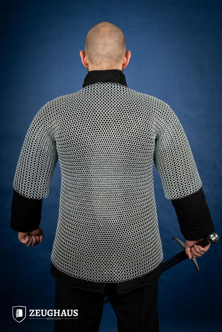 Chainmail Haubergeon Roundring 10mm Galvanized - Which Mark