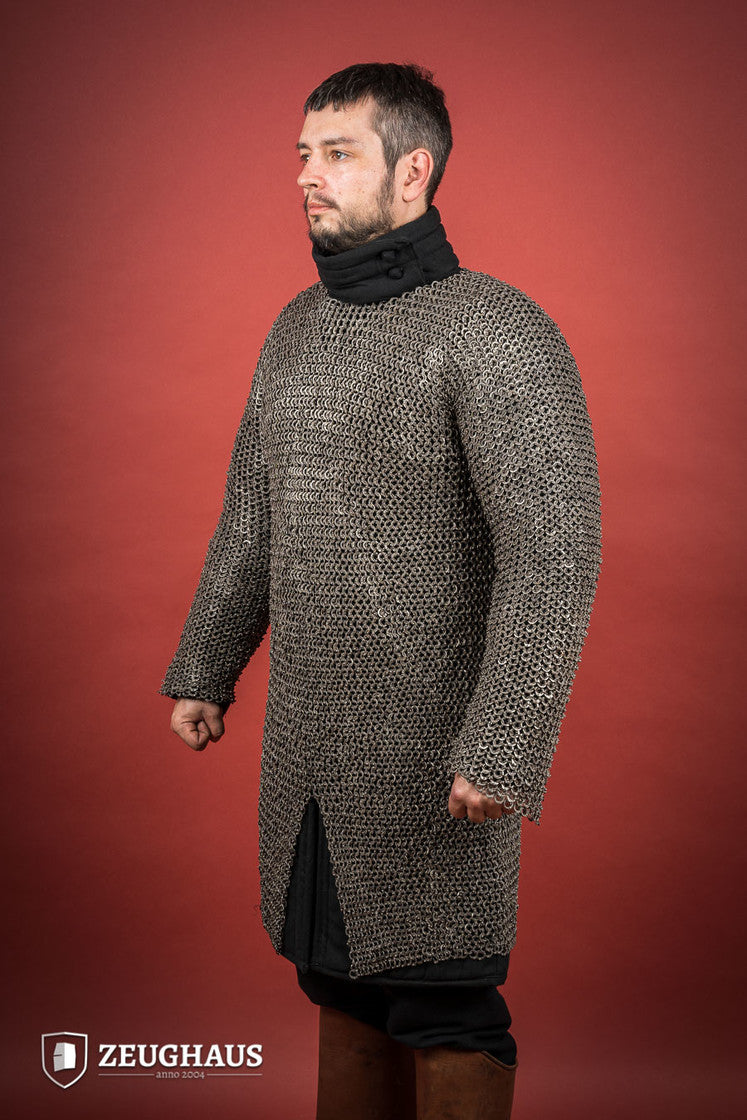 Chainmail Hauberk Flatring Riveted 9mm Stainless Steel - Which Mark