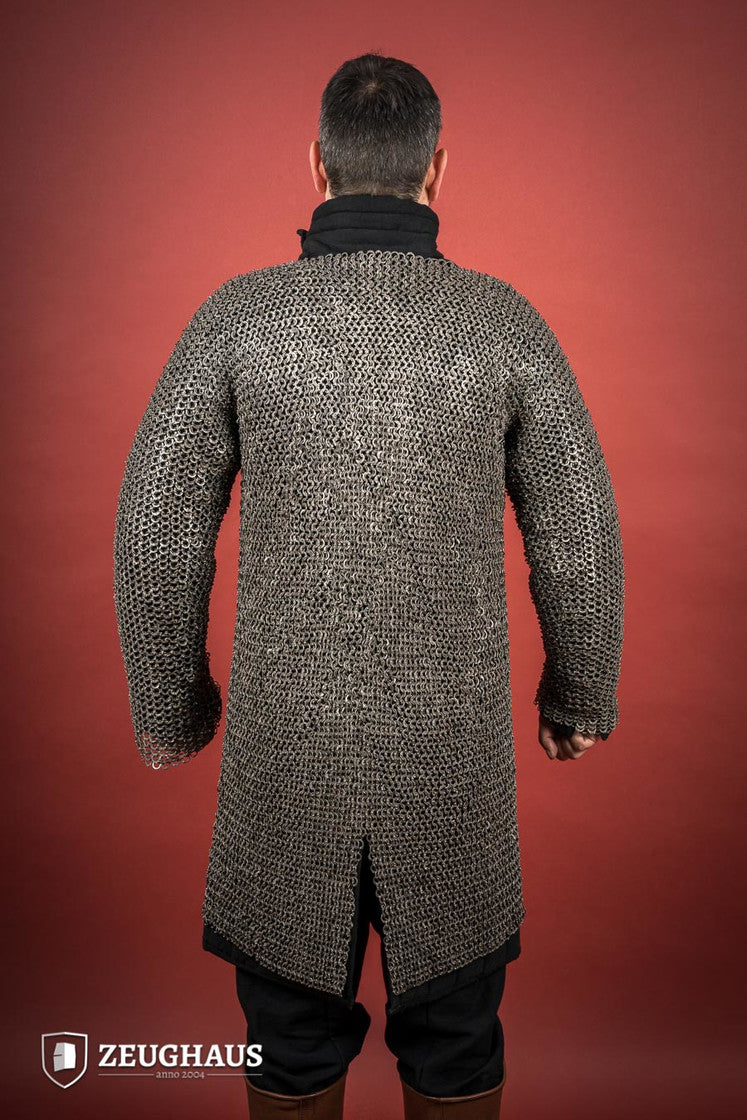 Chainmail Hauberk Flatring Riveted 9mm Stainless Steel - Which Mark