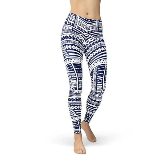 Polynesian Maori Tattoo Leggings - Which Mark