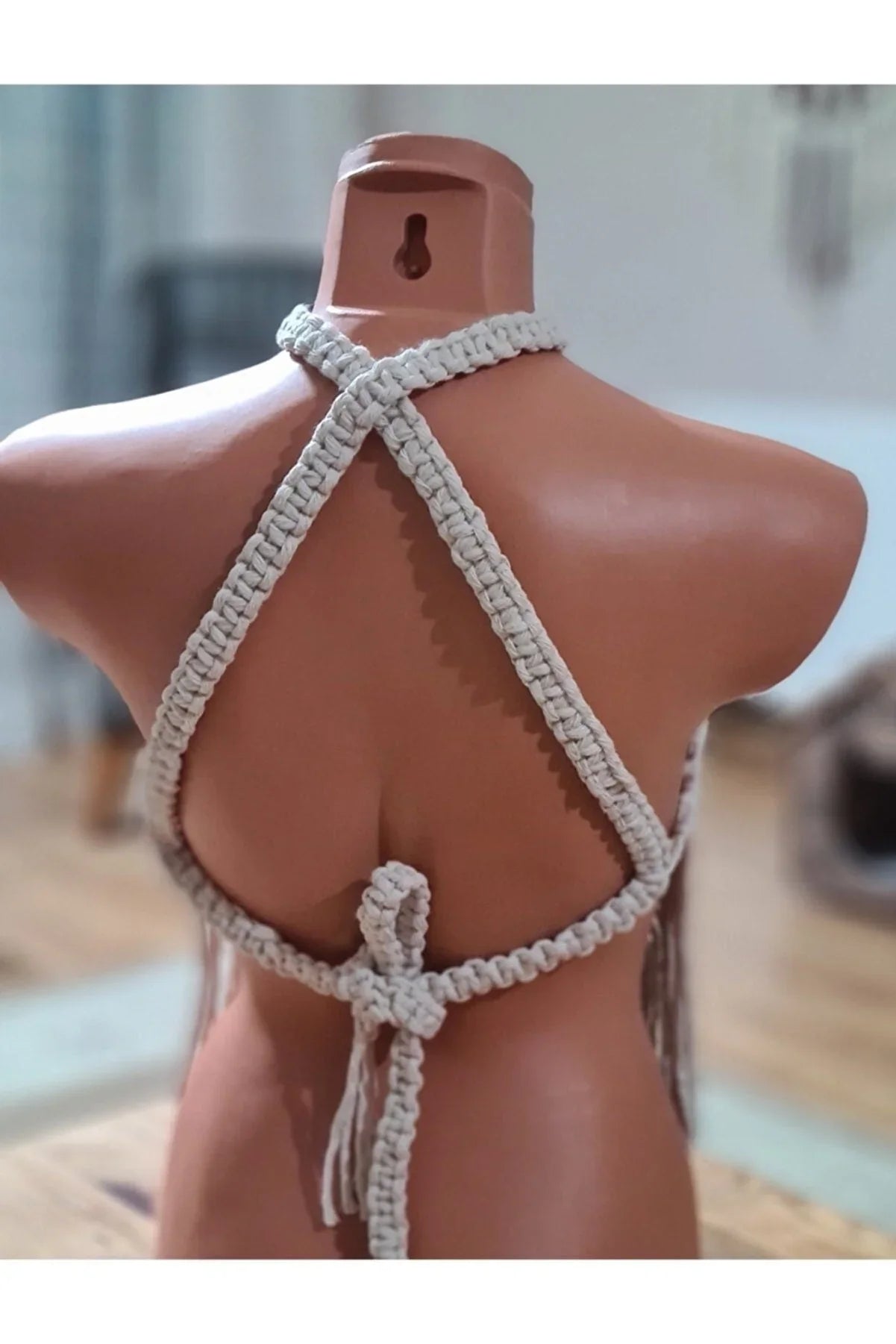 Handmade Unique Makrame Festival Top • Cotton • Boho - Which Mark