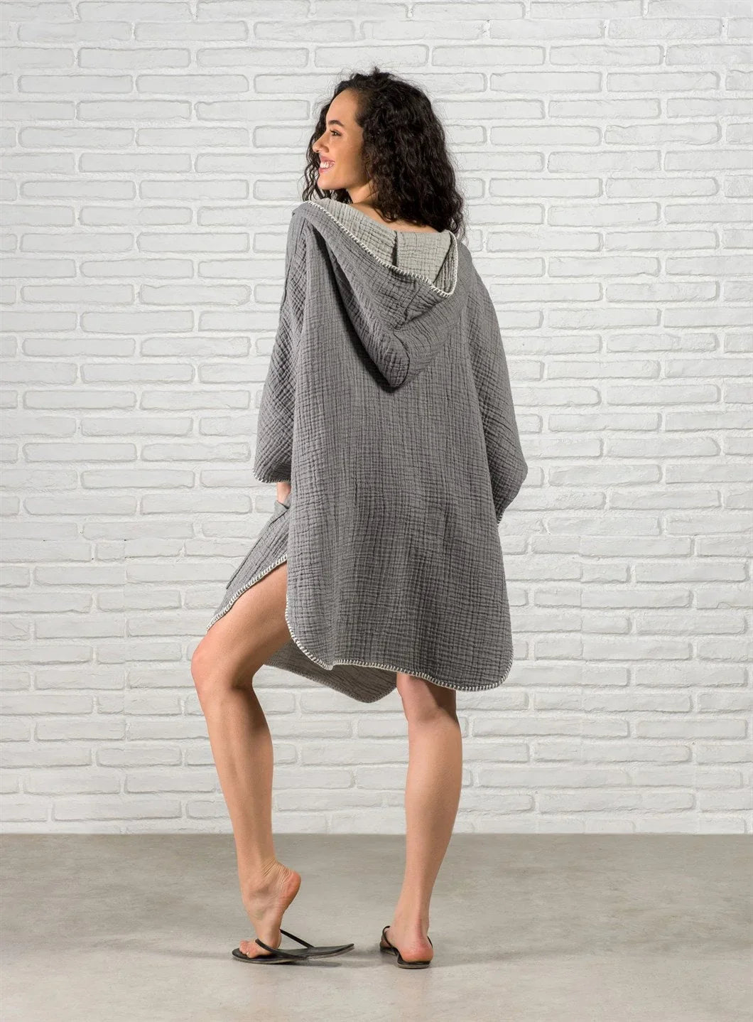 Organic Cotton Boho Surf Poncho - Which Mark