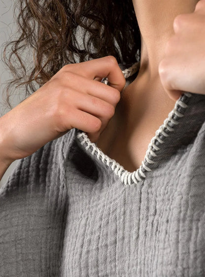 Organic Cotton Boho Surf Poncho - Which Mark