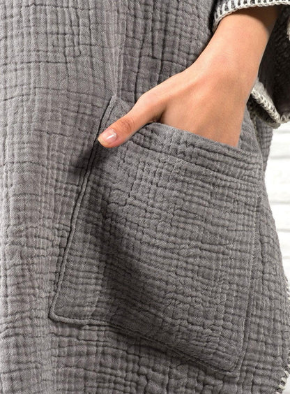 Organic Cotton Boho Surf Poncho - Which Mark