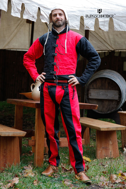 Landsknecht Pants Imperialis Red/Black - Which Mark