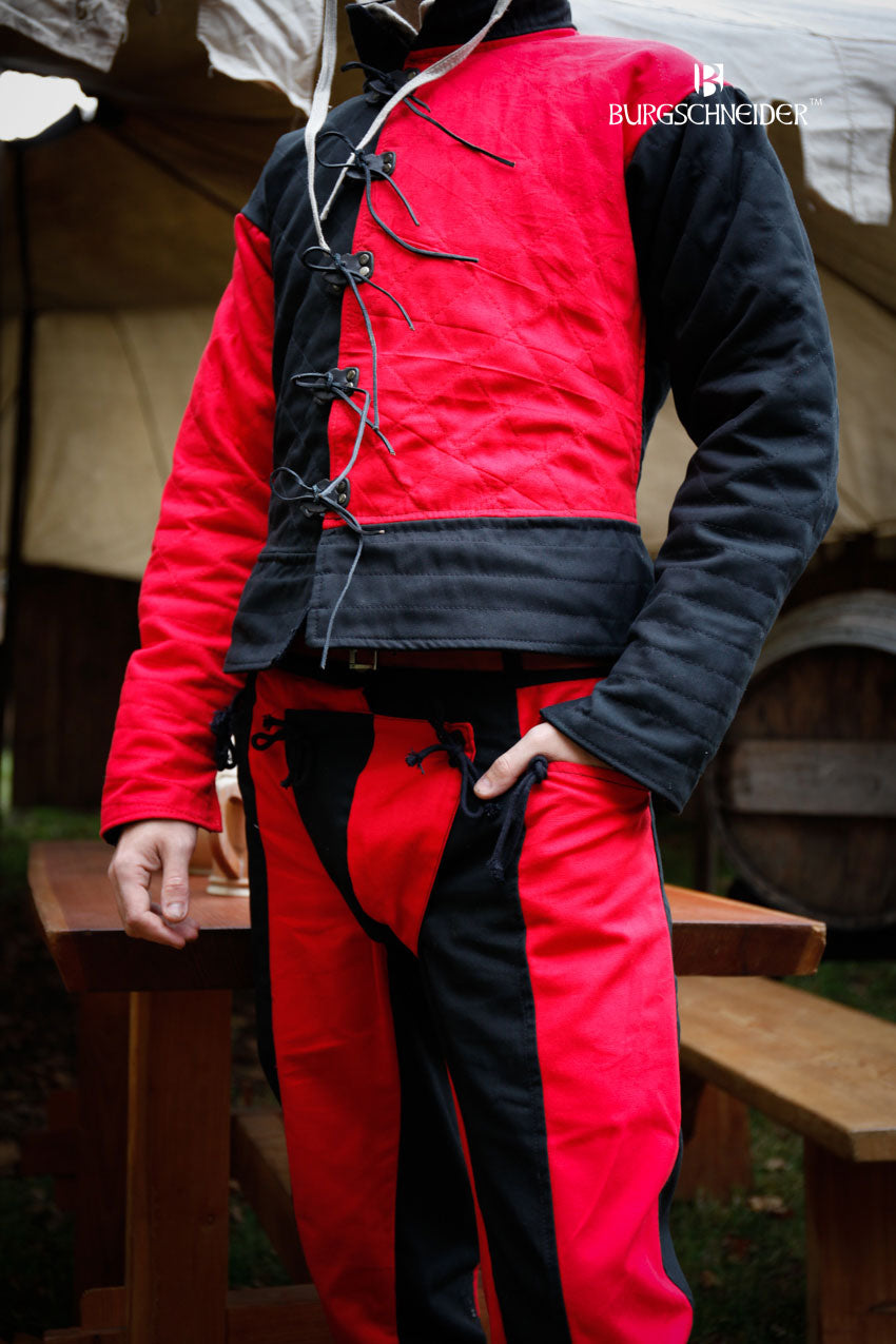Landsknecht Pants Imperialis Red/Black - Which Mark