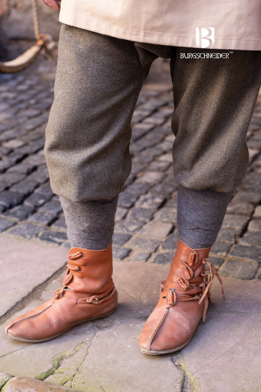 Rus Pants Ivar Herringbone Olive/Grey - Which Mark