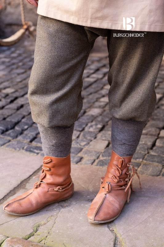 Rus Pants Ivar Herringbone Olive/Grey - Which Mark