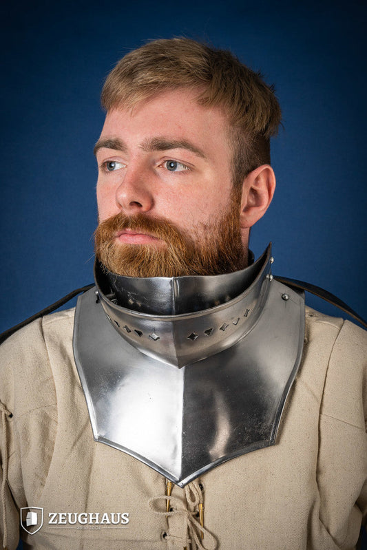 Gorget with Bevor 1,6 mm Polshed - Which Mark