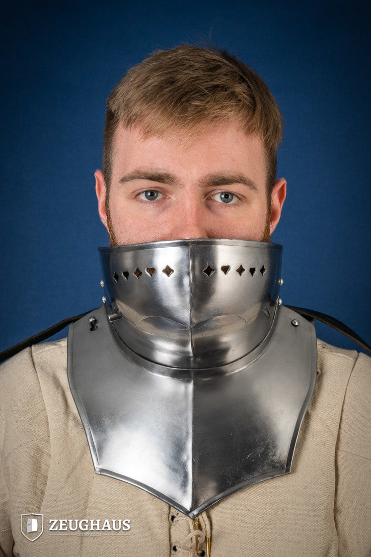 Gorget with Bevor 1,6 mm Polshed - Which Mark