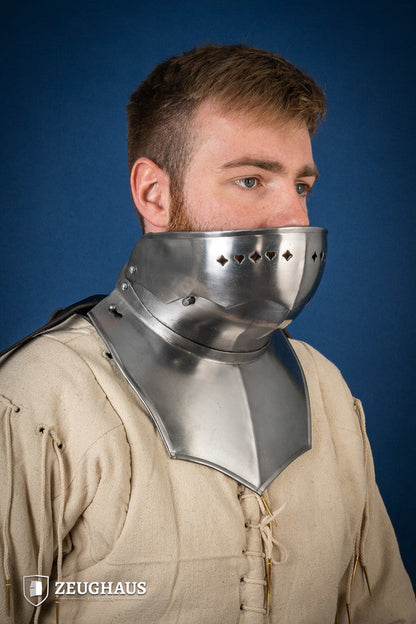 Gorget with Bevor 1,6 mm Polshed - Which Mark