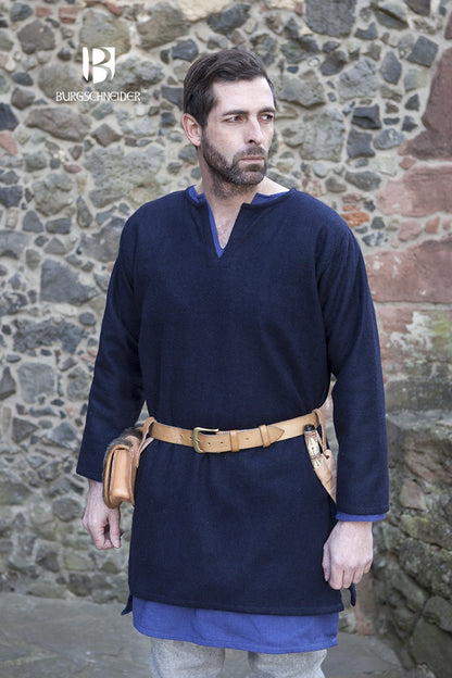 Wool Tunic Lodin Blue - Which Mark