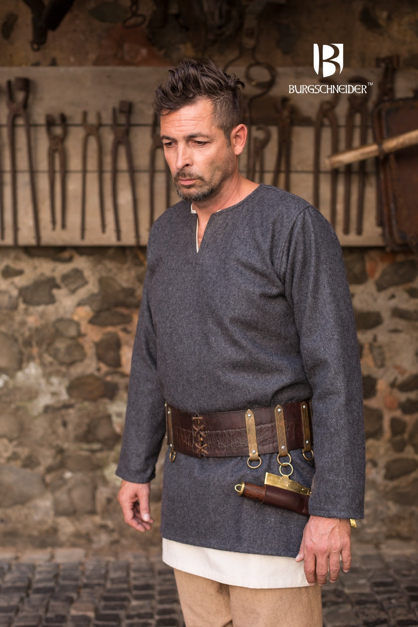 Wool Tunic Lodin Dark Grey - Which Mark