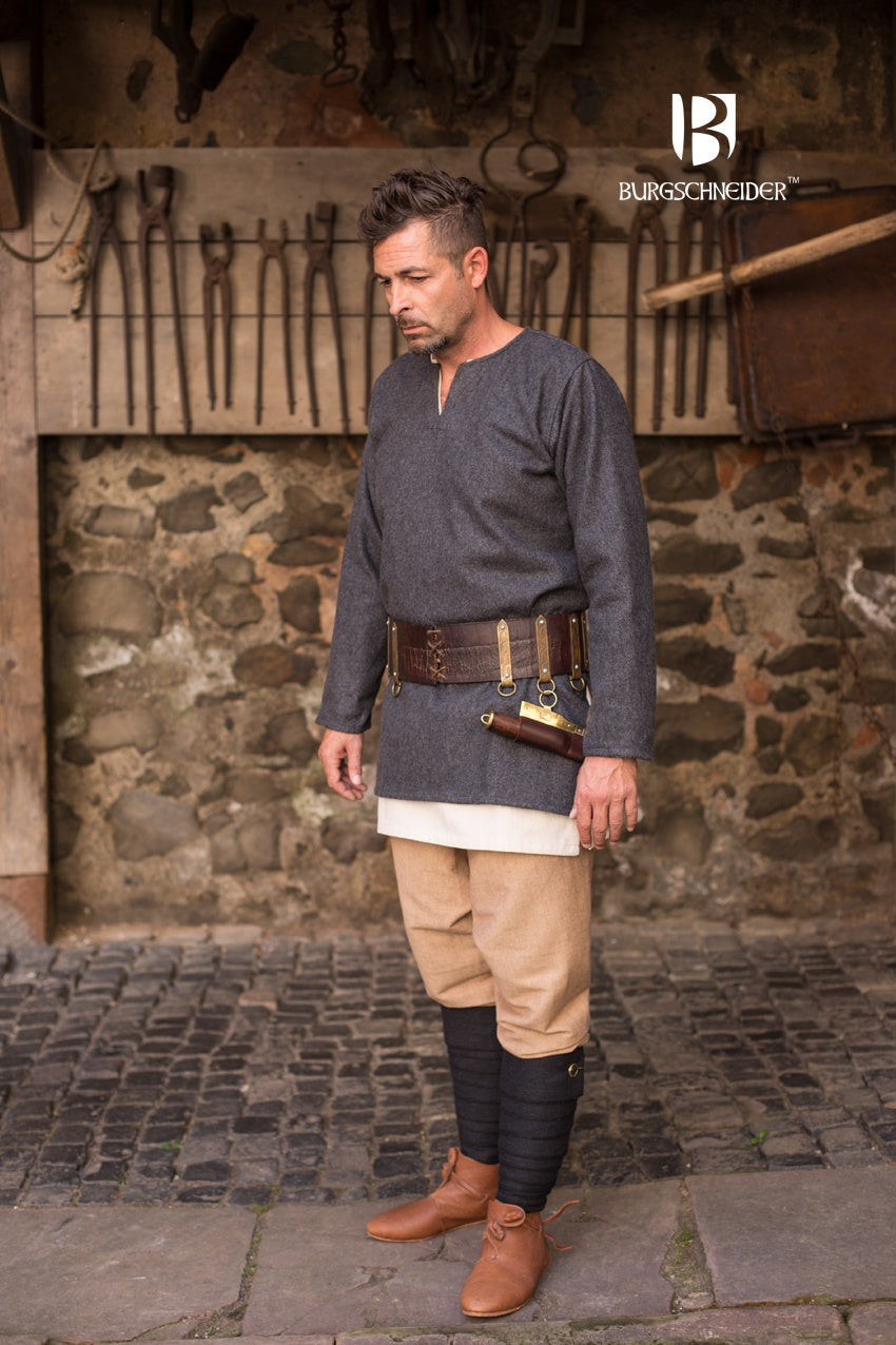 Wool Tunic Lodin Dark Grey - Which Mark