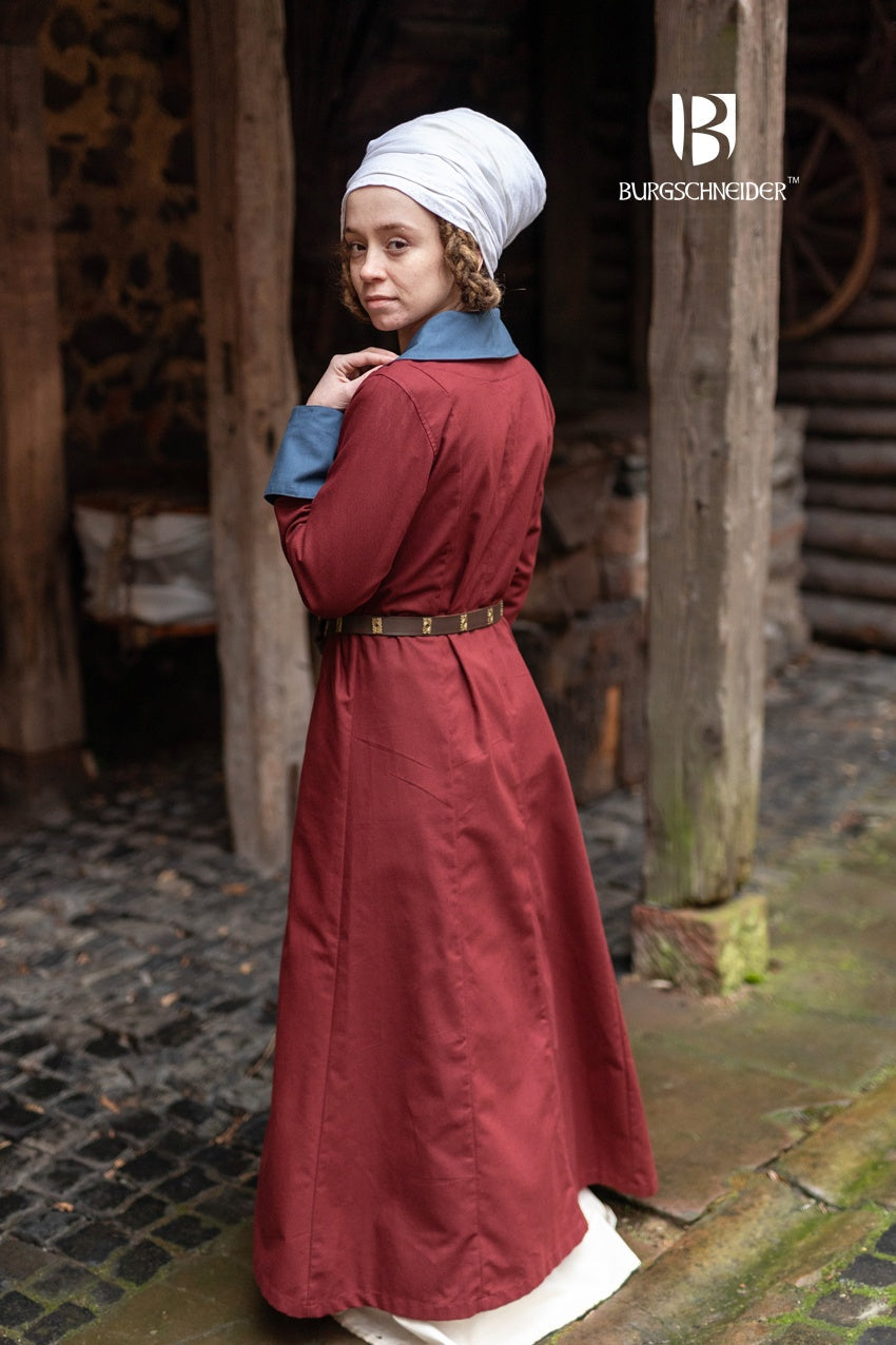 Over Dress Loretta Bordeaux/Woad Blue - Which Mark