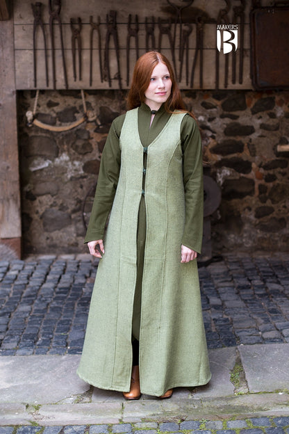 Sleeveless Coat Maiva Linden Green - Which Mark