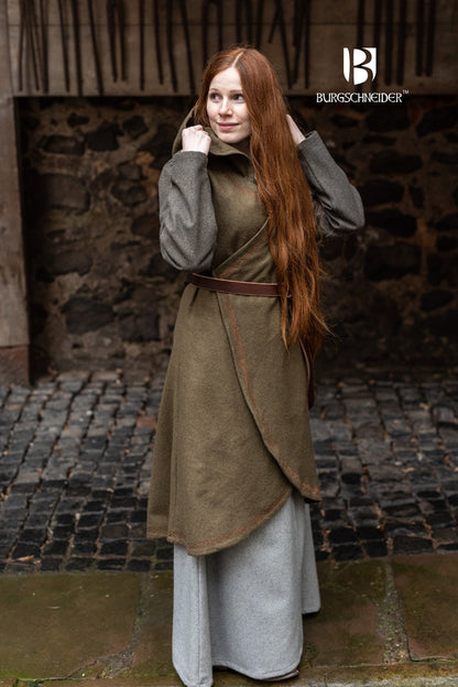 Wrap Dress Myrana Autumn Green - Which Mark
