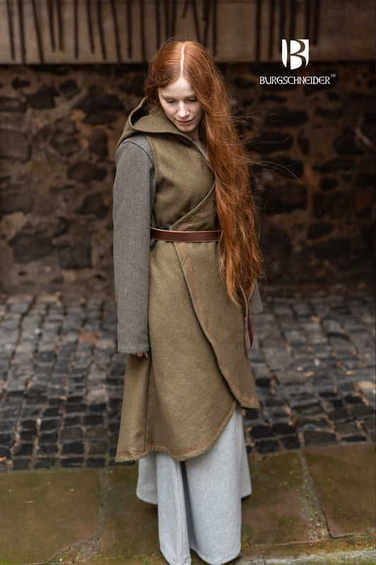 Wrap Dress Myrana Autumn Green - Which Mark