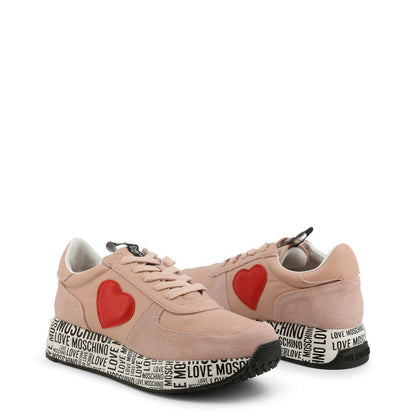 Pink Heart Sneakers - Which Mark