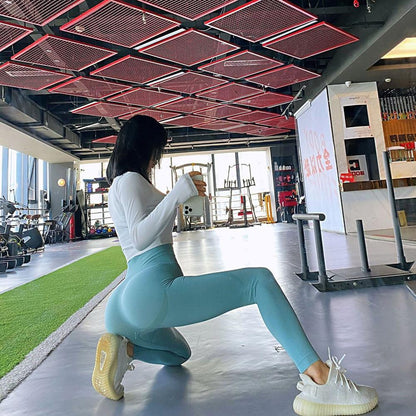 Women High Waist Seamless Leggings Gym Leggings Sport Fitness Legins - Which Mark