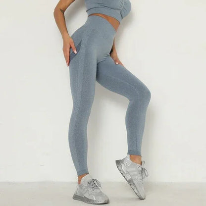 Women High Waist Seamless Leggings Gym Leggings Sport Fitness Legins - Which Mark