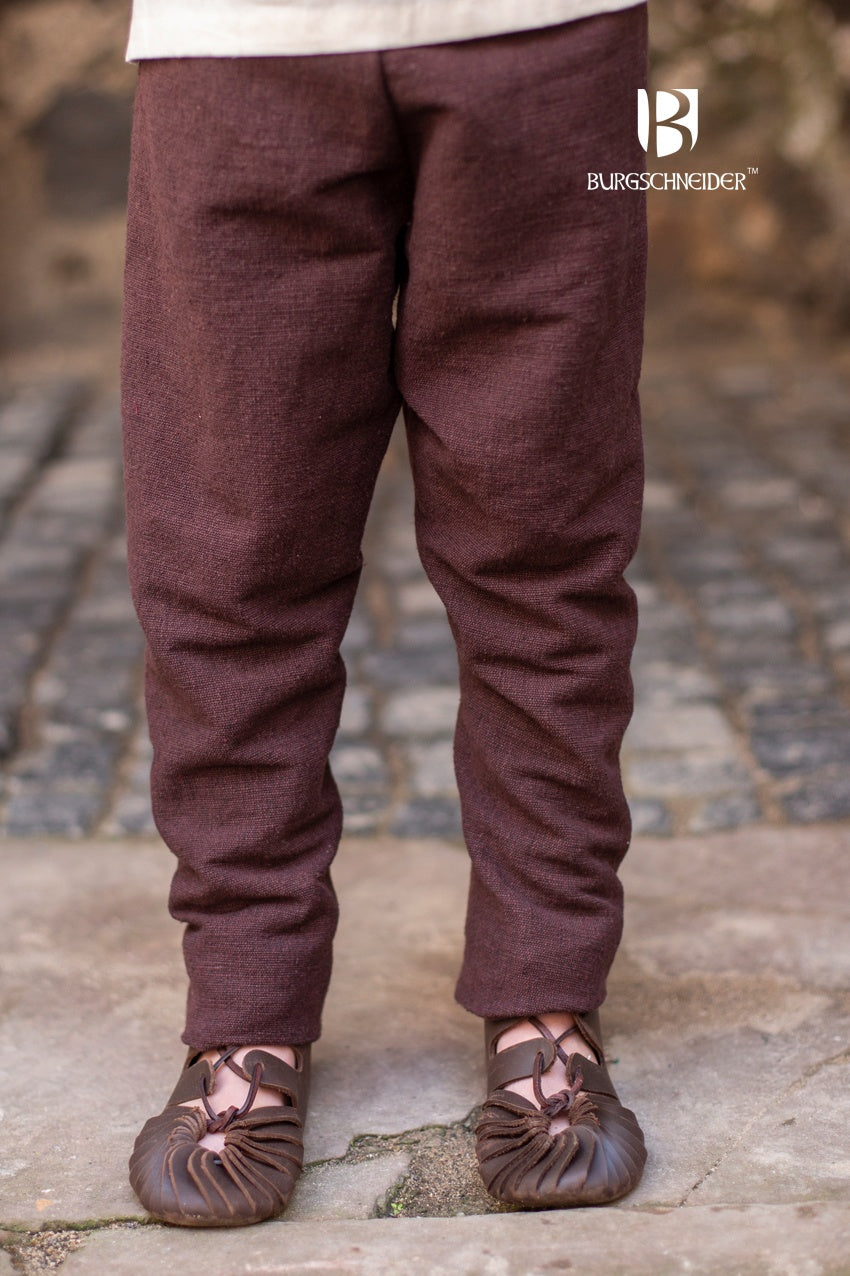 Children's Thorsberg Pants Ragnarsson Brown - Which Mark
