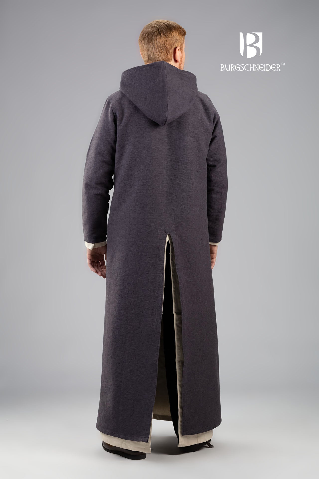 Hooded Long Tunic Renaud Grey - Which Mark