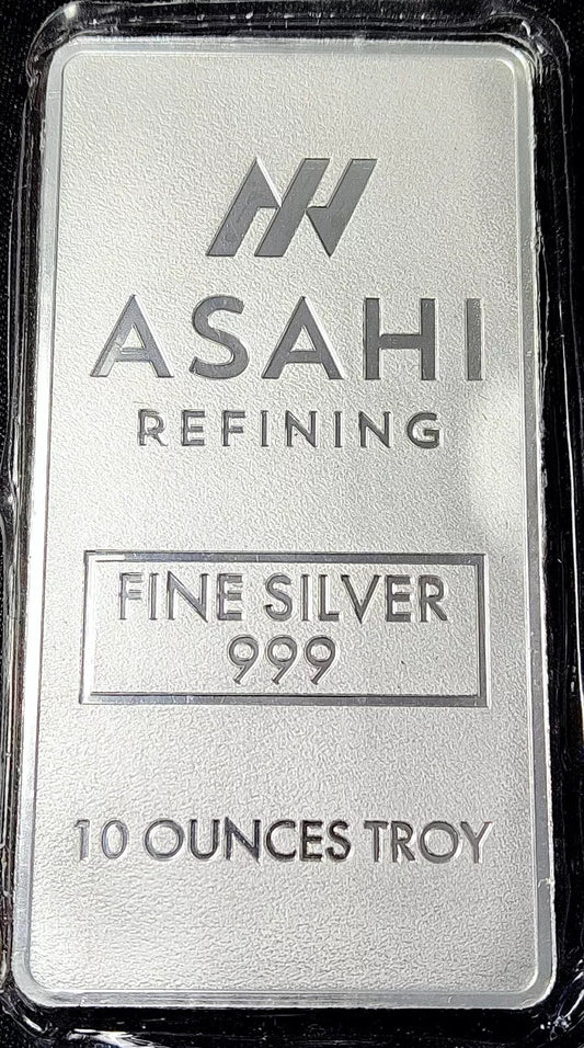 10 oz Silver GENERIC BAR .999 (Secondary Market) - Which Mark