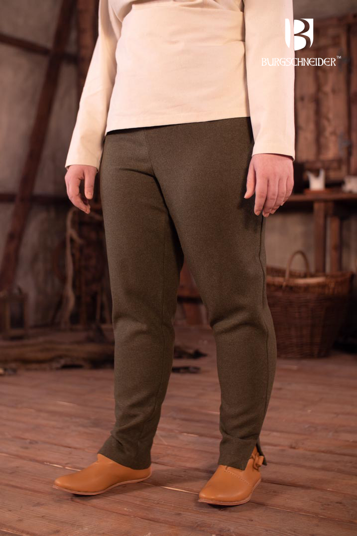 Skjoldehamn Pants Sarina Olive Green - Which Mark