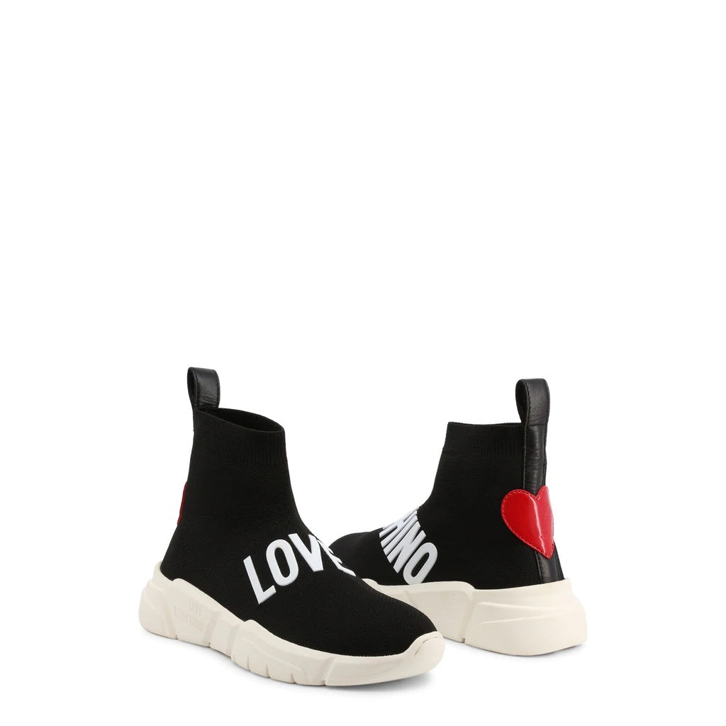 High Top Logo Sock Sneakers - Which Mark