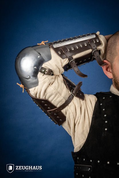 Splinted Arm Armour Brown - Which Mark