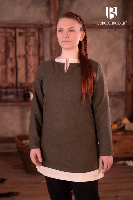 Short Tunic Svenja Olive Green - Which Mark