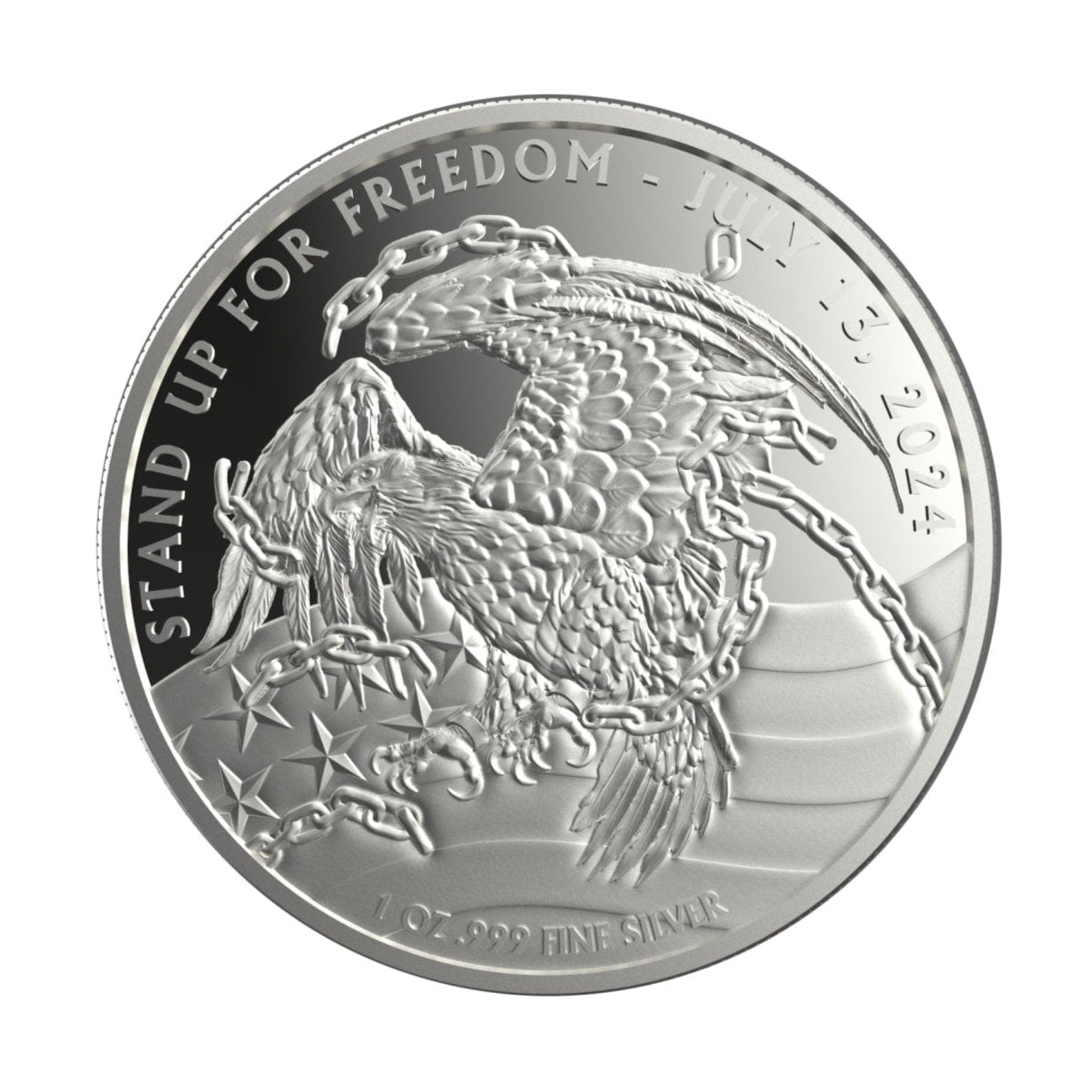 2024 TRUMP - WE ARE STRONG 1 oz Silver Round (OZ Mint) - Which Mark