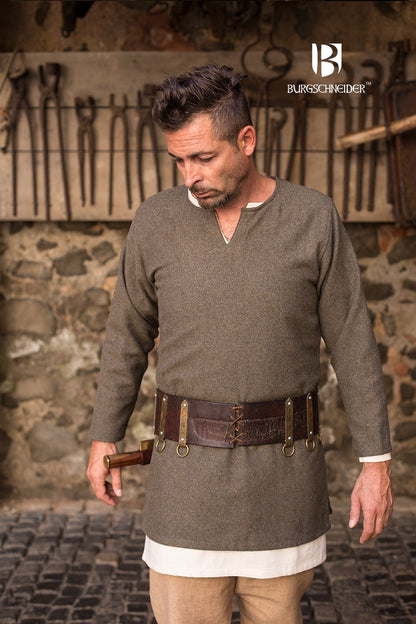 Tunic Tyr Herringbone Olive/Grey - Which Mark