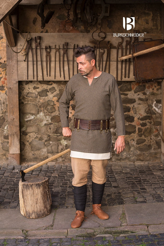 Tunic Tyr Herringbone Olive/Grey - Which Mark