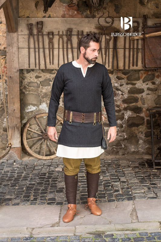 Tunic Tyr Herringbone Black/Grey - Which Mark