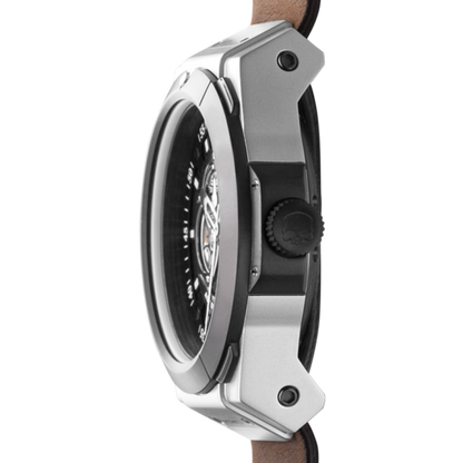 Vento Silver Black Leather - Which Mark