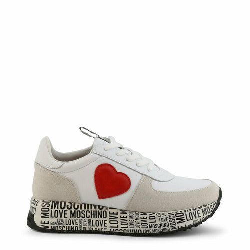 White Heart Sneakers - Which Mark