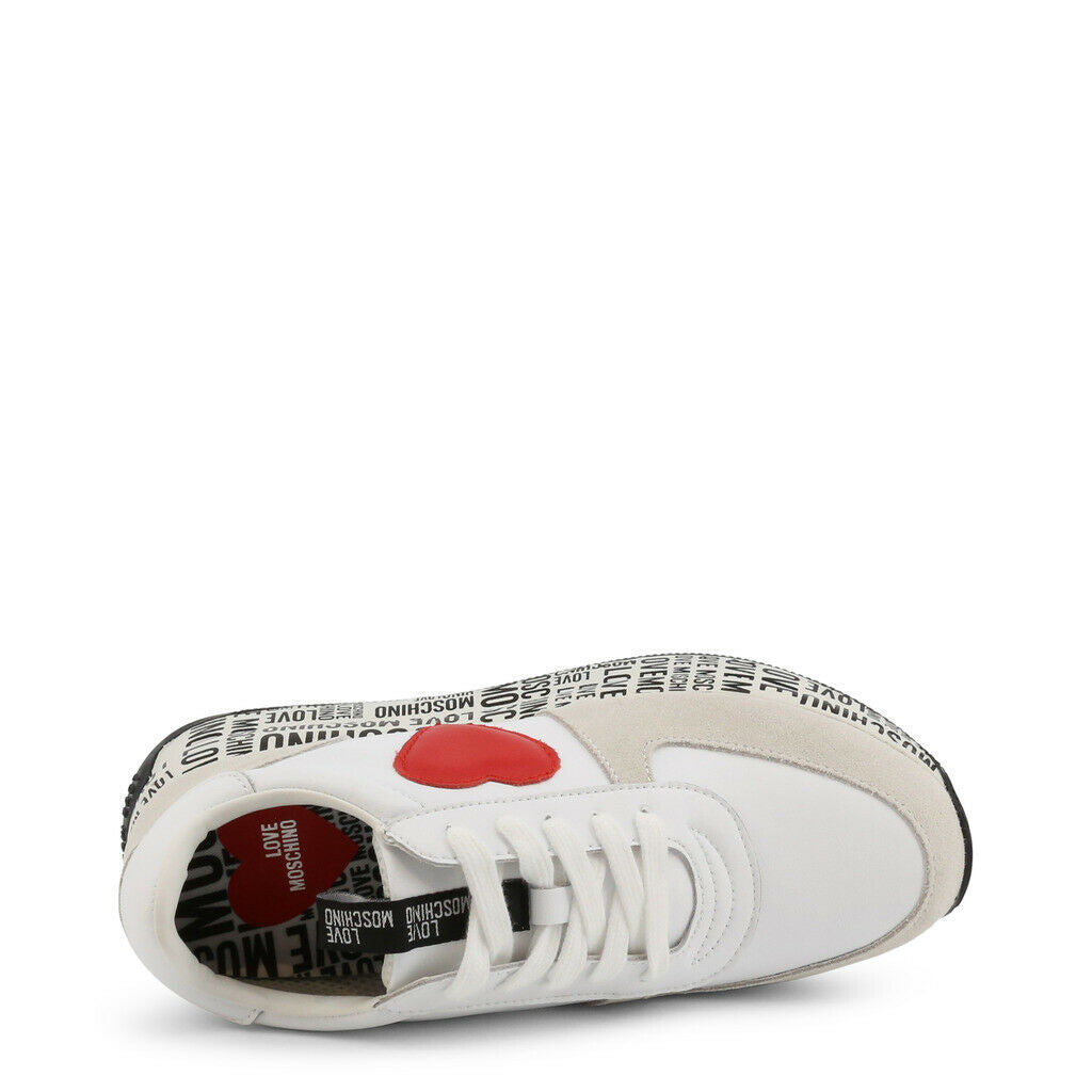 White Heart Sneakers - Which Mark