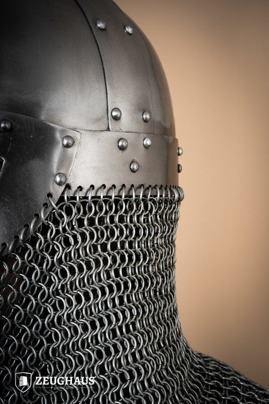 Viking Helmet with Aventail 1,6mm Polished - Which Mark