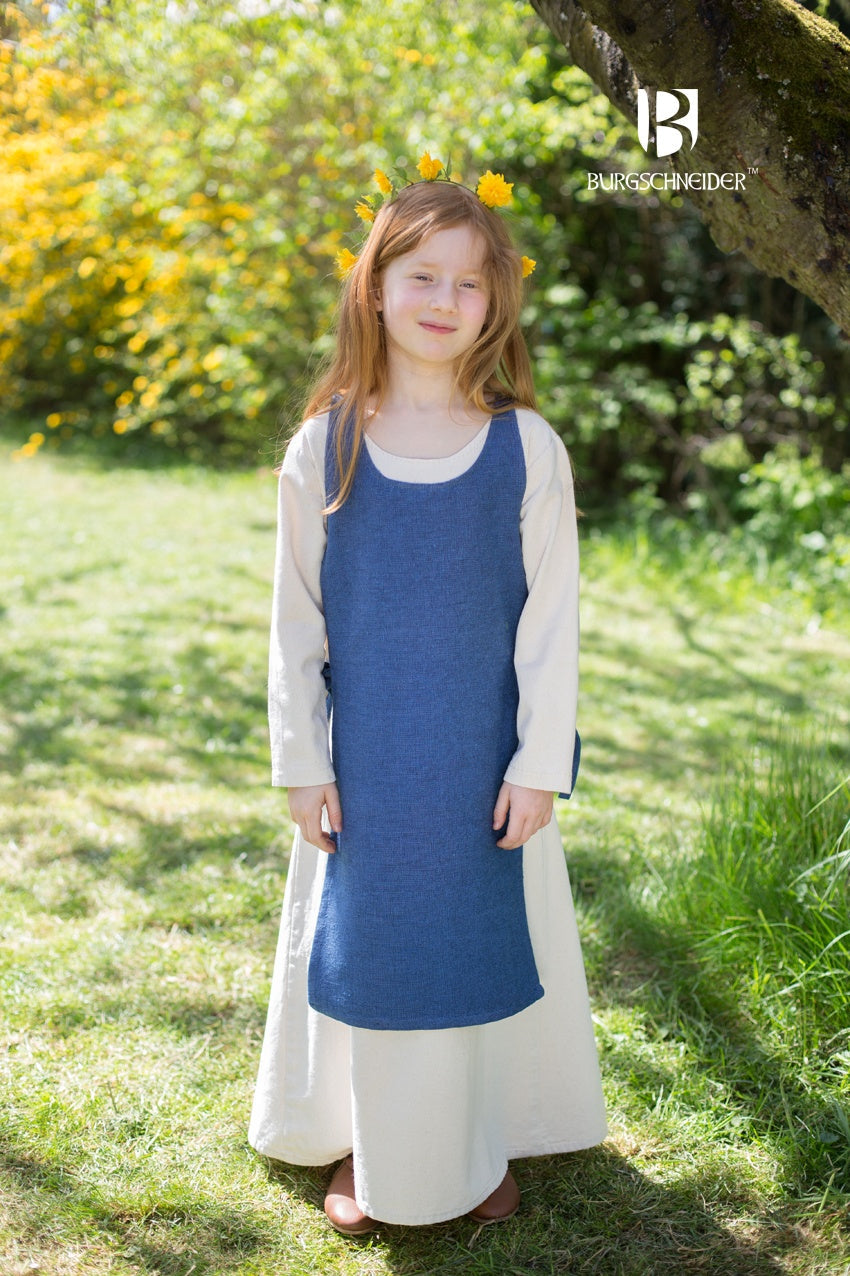 Children's Over Dress Ylva Ocean Blue - Which Mark