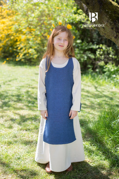 Children's Over Dress Ylva Ocean Blue - Which Mark